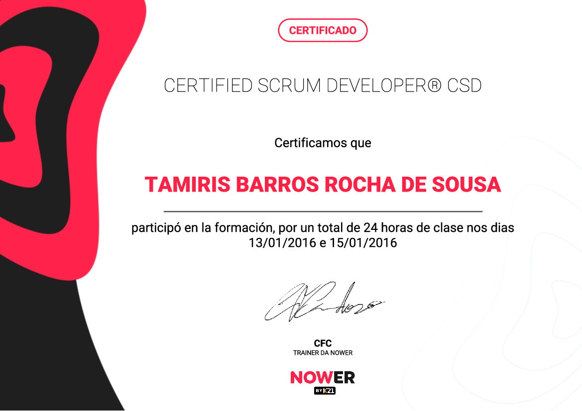 Certificado K21